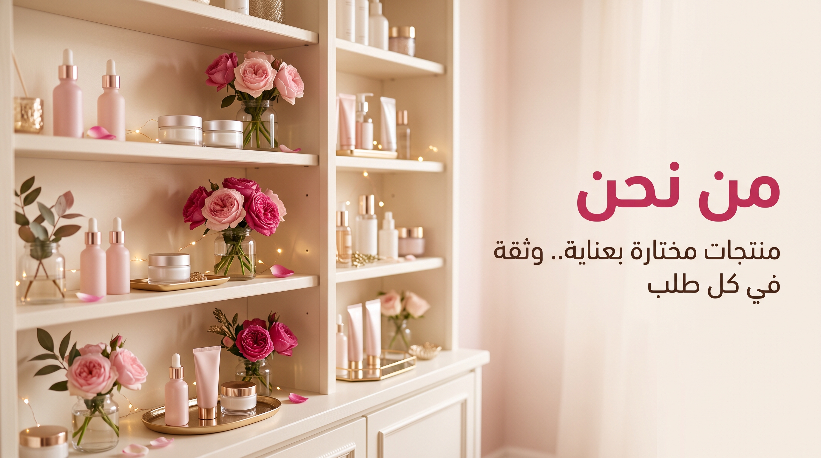 عن متجر لا روز للتجميل