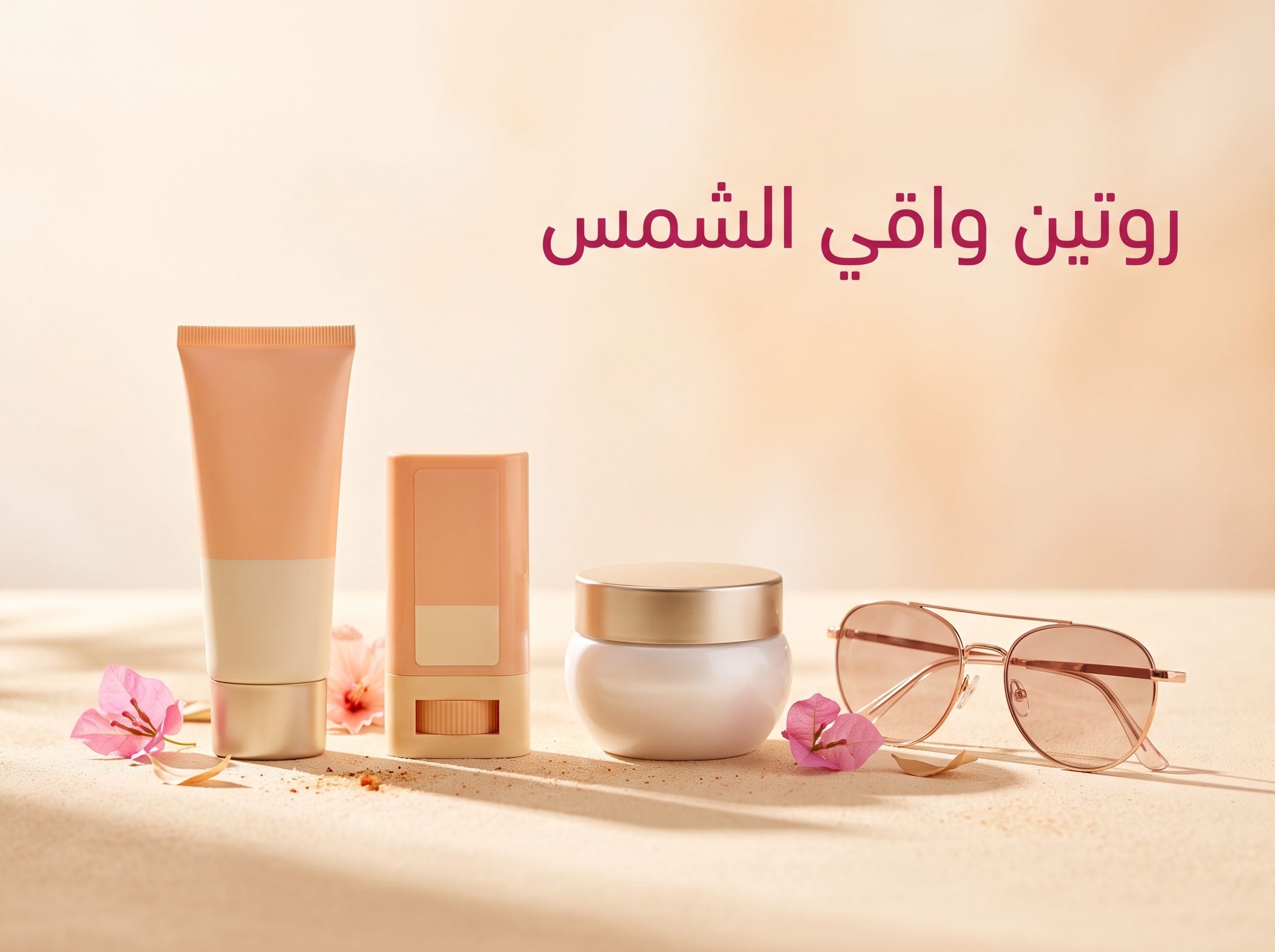روتين الحماية من الشمس